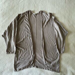 Michael Stars light grey Open Cardigan